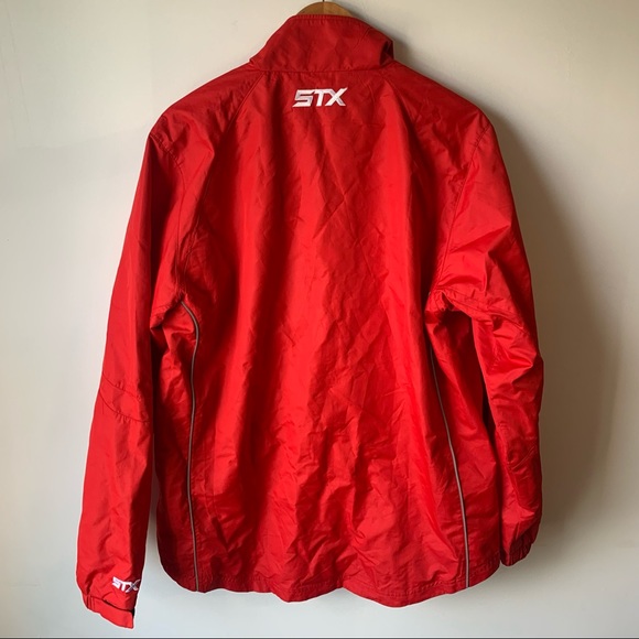 STX | Lightweight Zip Up Lined Windbreaker Jacket Coat - Picture 5 of 5